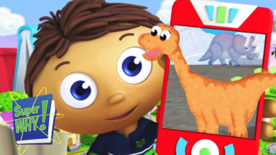 Super WHY And Baby Dino's Big Discovery | Super WHY! - WildBrain Full Episodes For Kids