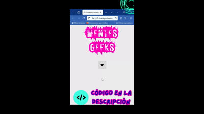 Cómo crear un botón de corazón con contador animado en HTML, CSS y JavaScript