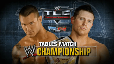 Randy Orton vs The Miz Tables Match For The WWE Championship