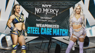 NXT No Mercy _Sep 27, 2025 - Jordynne Grace Vs Blake Monroe _ Weaponized Steel Cage Match