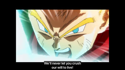 Trunks vs fused Zamasu Japanese