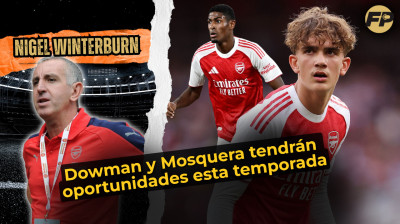 Nigel Winterburn: Max Dowman y Cristhian Mosquera tendrán oportunidades con el Arsenal esta temporada