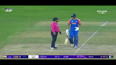 India vs Pakistan Asia Cup 2025 - final match - last 3 over