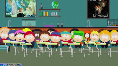 South Park 13x13 Dança com Smurfs