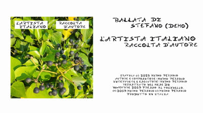 L'Artista Italiano - Ballata di Stefano (Demo)