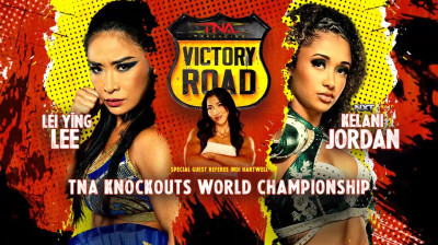 TNA Victory Road _Sep 26, 2025 - Kelani Jordan Vs Lei Ying Lee _TNA Knockouts World Championship Match