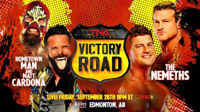 TNA Victory Road _Sep 26, 2025 -  Matt Cardona & The Hometown Man Vs The Nemeths (Nic Nemeth & Ryan Nemeth) _ Tag Team Match