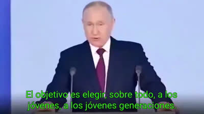 Vladimir Putin:  "Occidente está gobernado por pedófilos satánicos"