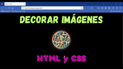 Cómo decorar imágenes en HTML y CSS - Web development