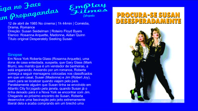 Procura-se Susan Desesperadamente (1985) Madonna