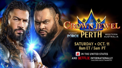 FULL MATCH: Roman Reigns vs. Bronson Reed | Australian Street Fight Match | Crown Jewel: Perth, 10/11/2025