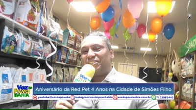 Aniversário da Red Pet 4 Anos na Cidade de Simões