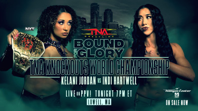 TNA Bound For Glory _ Oct 12, 2025 - Kelani Jordan Vs Indi Hartwell _TNA Knockouts World Championship Match