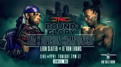 TNA Bound For Glory _ Oct 12, 2025 - Leon Slates Vs Je'von Evans _ TNA X Division Championship Match