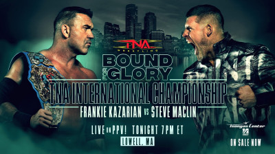 TNA Bound For Glory _ Oct 12, 2025 - Frankie Kazarian Vs Steve Maclin _ TNA International Championship Match