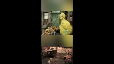 Big bird Erine and Prairie dawn