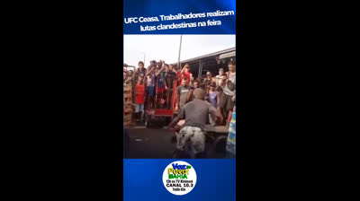 UFC Ceasa, Trabalhadores realizam lutas clandestinas na feira
