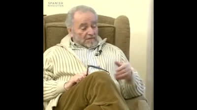 Julio Anguita, de izquierdas y con decencia al que ni psoe ni pp apoyaron nunca.   “¡Los políticos de España o están locos o son unos criminales!”