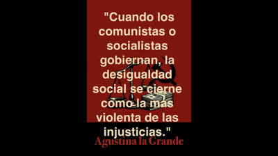 El olvido y el miedo al comunista y al socialista son la destrucción de cualquier  país.