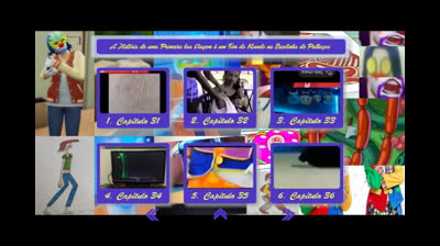 (DVD Menu)-(A História de uma Primeira boa Viagem é um Fim do Mundo na Escolinha de Palhaços)-(Ano de Cinema em 2025)