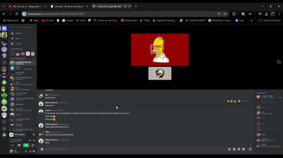 Jotavesito canta junto a Homero Simpson