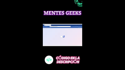 TOGGLE SWITCH de GÉNERO con HTML y CSS