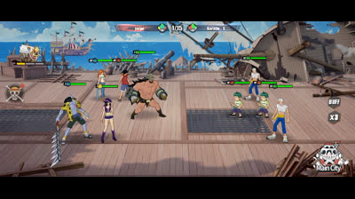 Jugando pirate saga voyage en el celular por primera vez