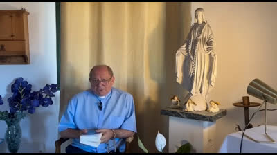 "SERÁ SALVADA". CENÁCULO n 19, DEL LIBRO AZUL con el padre Pedro.