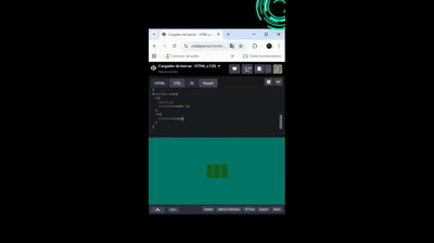 Cómo crear un loader pulse con HTML y CSS (animación de barras que laten)
