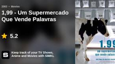 1.99 Um Supermercado Que Vende Palavras. (2003)(720p)(Dub)