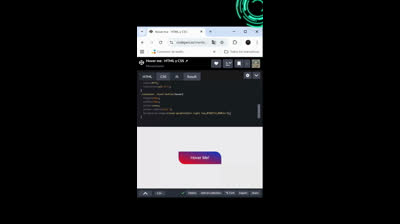 Cómo crear un botón animado con efecto hover usando HTML y CSS | Tutorial paso a paso
