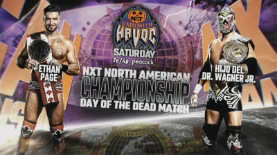 NXT Halloween Havoc _ Oct 25, 2025 - Ethan Page Vs Hijo Del Dr Wagner Jr _ NXT North American Championship - Day Of The Dead Match