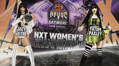 NXT Halloween Havoc _ Oct 25, 2025 - Jacy jayne Vs Tatum Paxley _ NXT Women's Championship Match