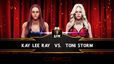 Kay Lee Ray vs Toni Storm (WWE 2K19)