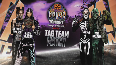 Leon Slater & Je'Von Evans vs La Parka & Mr.Iguana (Full Match)
