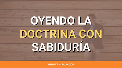 ️Oyendo la doctrina con sabiduría | Mateo 7:24-27