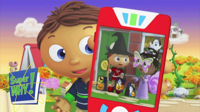 Super WHY! S1 E35 The Ghost Who Was Afraid Of Halloween! (Full Episode)