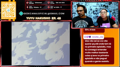 LIVE COMPLETA - Yu Yu Hakusho EP 55 e 56 | Hunter x Hunter EP 47 e 48 | Dan da da EP 11 e 12