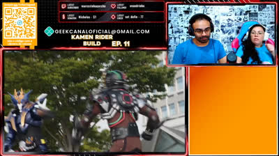 LIVE COMPLETA - Karmen Rider build EP 11 | yu yu Hakusho EP 57 e 58 | vox machina Season 1 EP 9 e 10