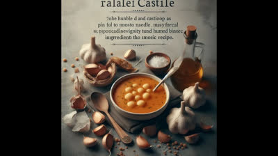 HISTORIA DE LA SOPA DE AJO