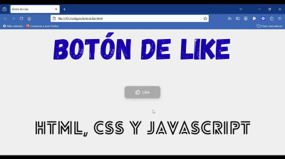 Cómo crear un BOTÓN DE LIKE con ANIMACIÓN usando HTML, CSS y jQuery - Web development