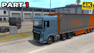 Catania To Palermo - CNP Delivery - Euro Truck Simulator GamePlay PC - PART 1 - PS 3 (1080p) - 60ᶠᵖ