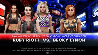 Ruby Riott vs Becky Lynch (WWE 2K19)