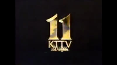 KTTV Fox Channel 11 ident - Late Summer 1986
