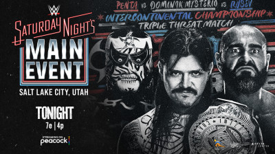 FULL MATCH: Dominik Mysterio vs. Penta vs. Rusev | Intercontinental Title Match | Saturday Night's Main Event 11/01/2025