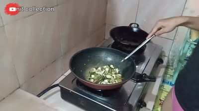 Masak sayur pokcoy campur tahu putih