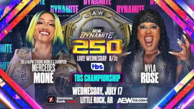 AEW: Mercedes Moné vs Nyla Rose  (TBS Championship)