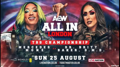 AEW: Mercedes Moné vs Britt Baker   (TBS Championship)