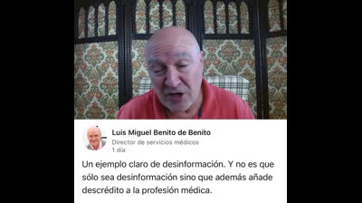 La vacunación entre sanitarios y médicos no llega ni al 10% y se confirma que el jefe...