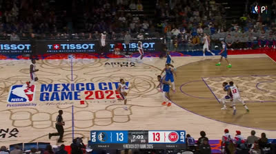 Dallas Mavericks vs Detroit Pistons